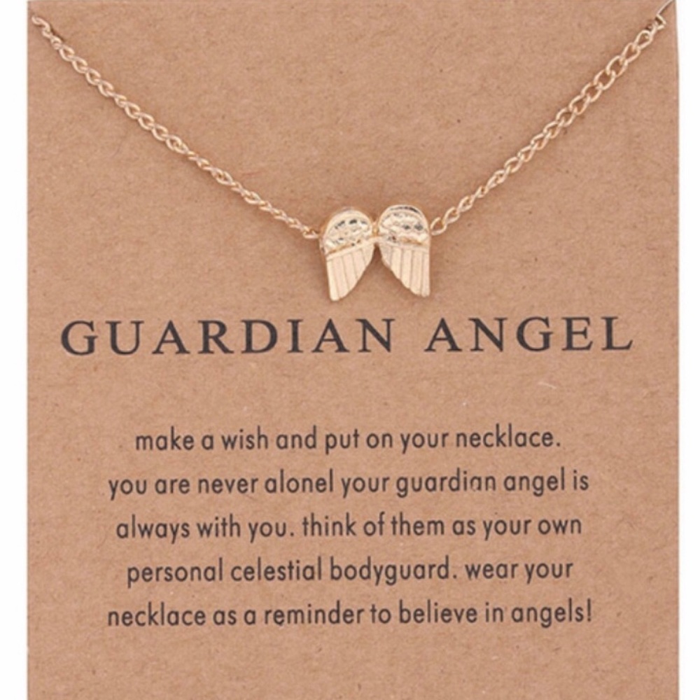 Guardian Angel Chain necklace. Beautiful! 🦋🦋